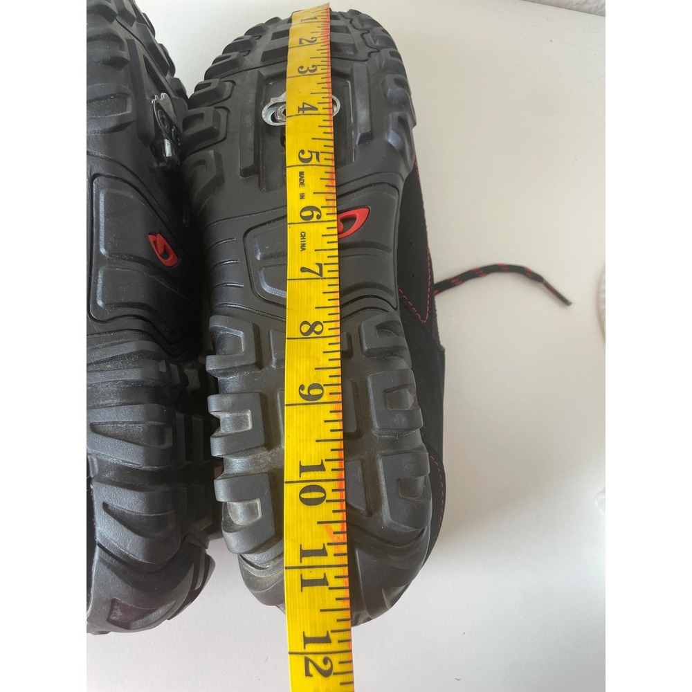 Giro Rumble VR Mens Mountain Bike Shoes Black Red Vibram Sole SPD Compatible 11 - Picture 10 of 12